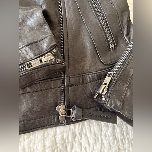 SOLD Aritzia Mackage Black Leather Jacket - Picture 5 of 7